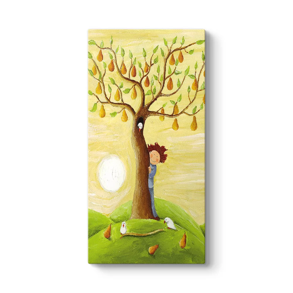 Çocuk ve Ağaç Tablosu - Model 7